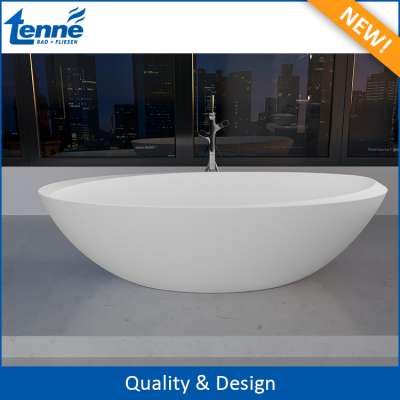 Project-Oriented round Indoor Solid Surface Acrylic Freestanding Bathtub